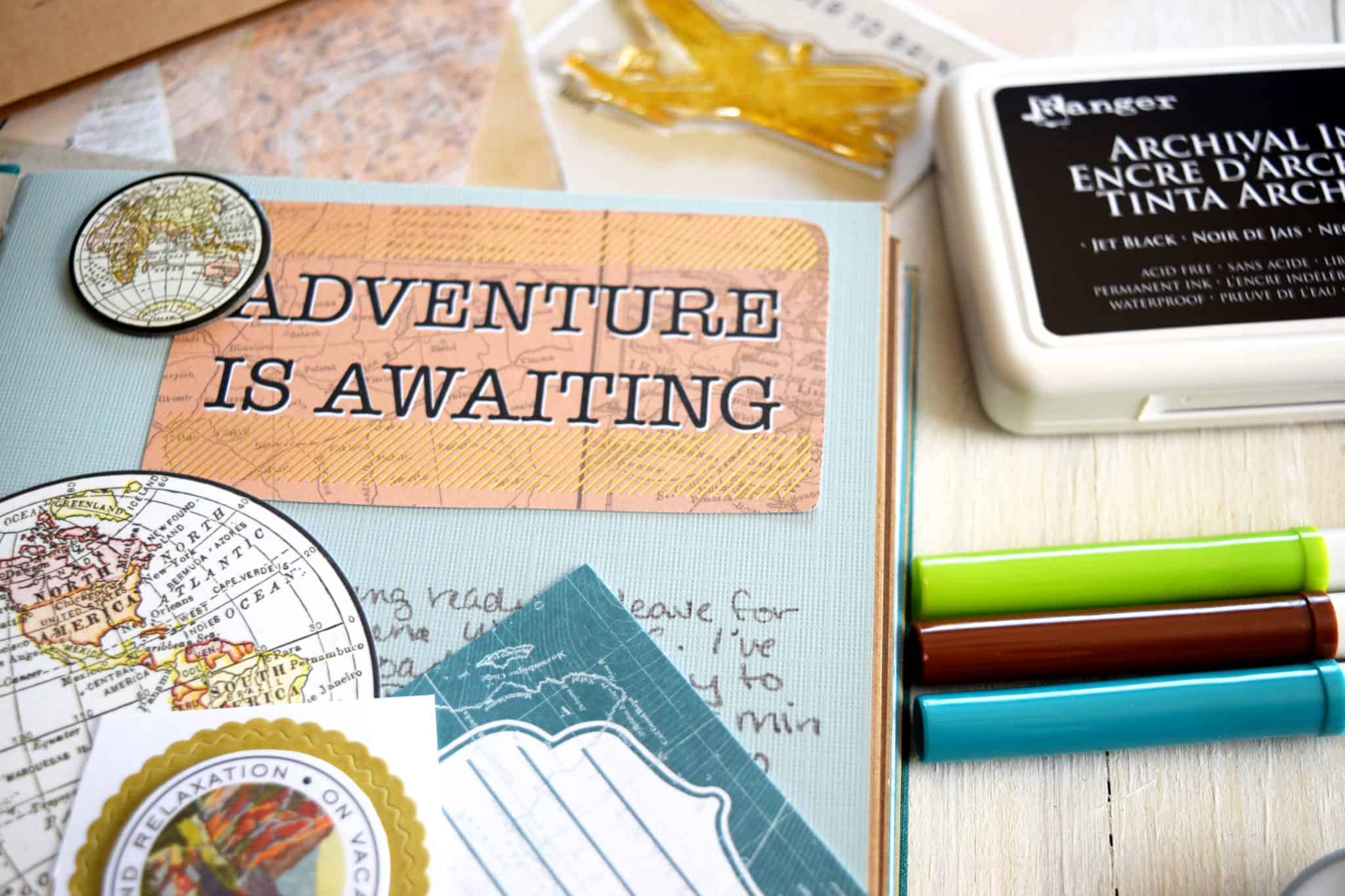 DIY Travel Adventure Journal