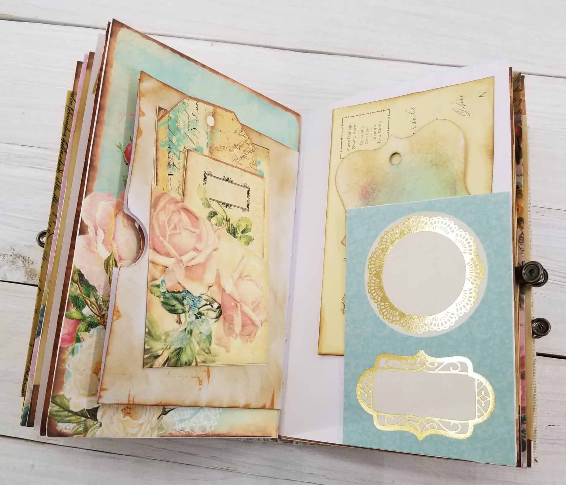 5 Junk Journal Page Ideas Compass and Ink