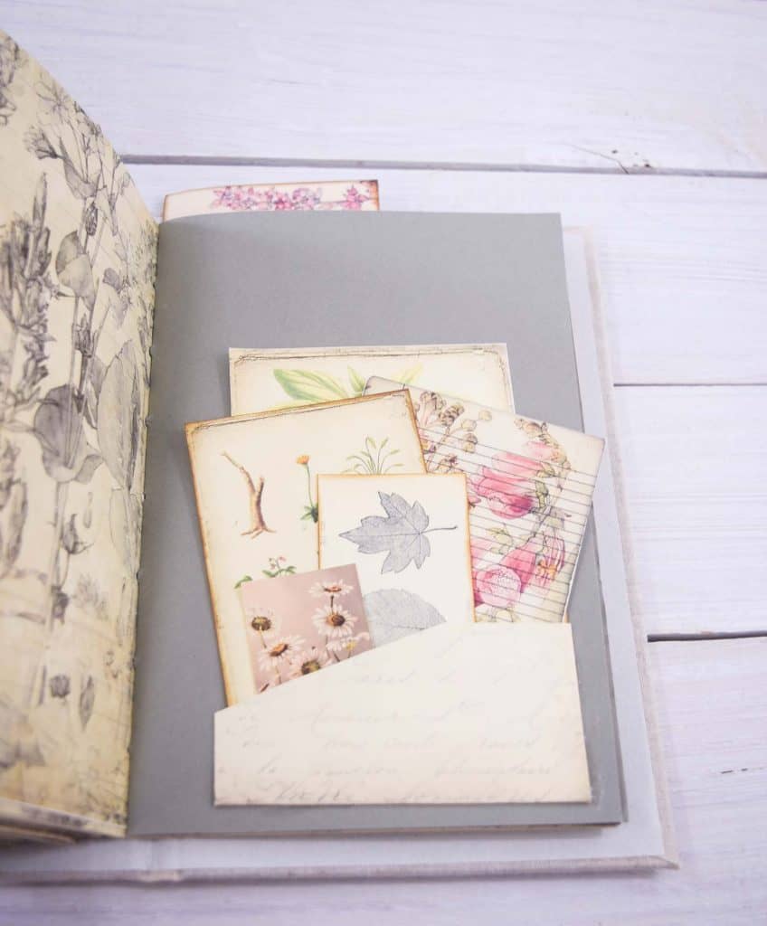 Junk Journal, My Lady's Sketchbook, Pocket Sized, Victorian